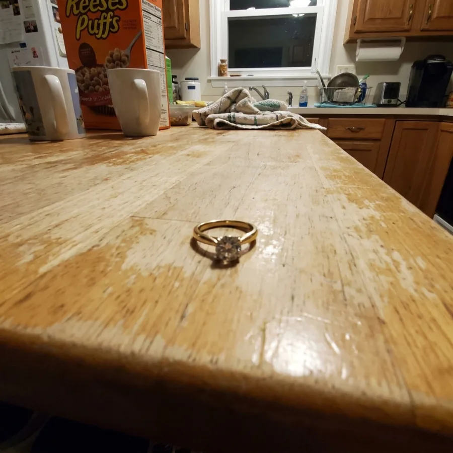Diamond ring — original photo